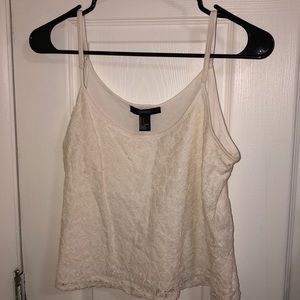 Forever 21 lace crop top